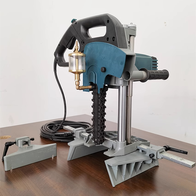 Wood Woodworking - Draagbare vierkante gatmachine voor houtbewerking, kettingzaag,