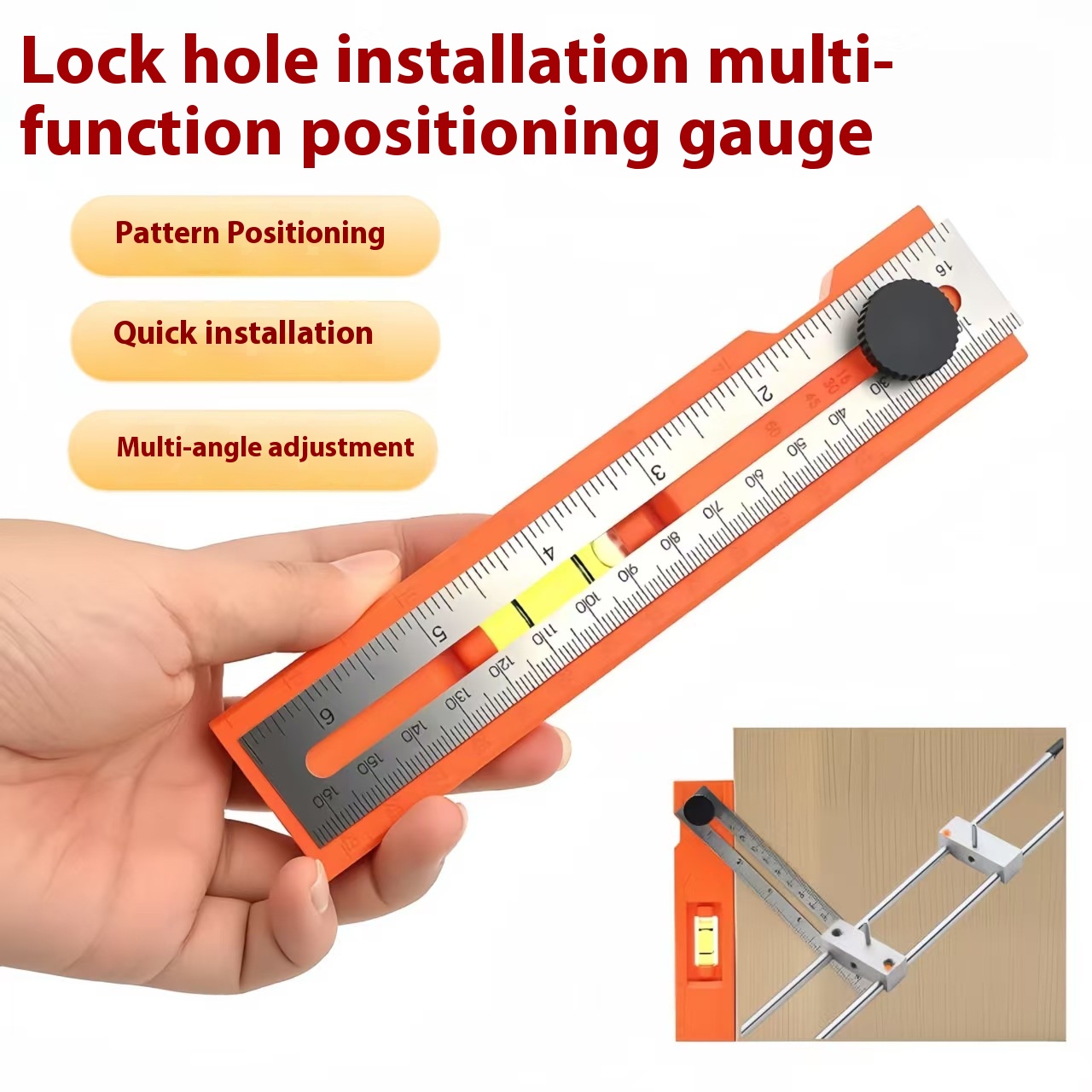 Dieptemeetliniaal met meerdere - Woodworking Basic Tools recensie en prijs