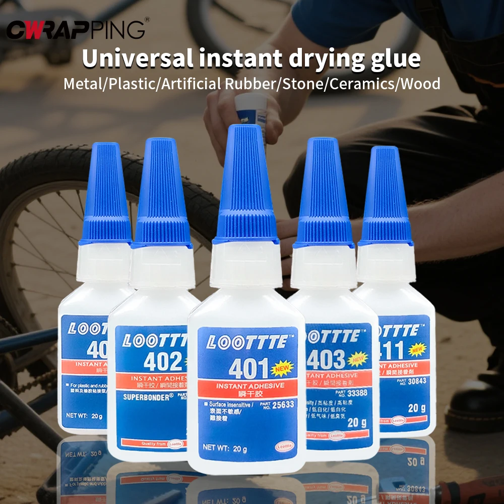 20ml Loottte Rubber Metaal Hou - Woodworking Quick Glue recensie en prijs