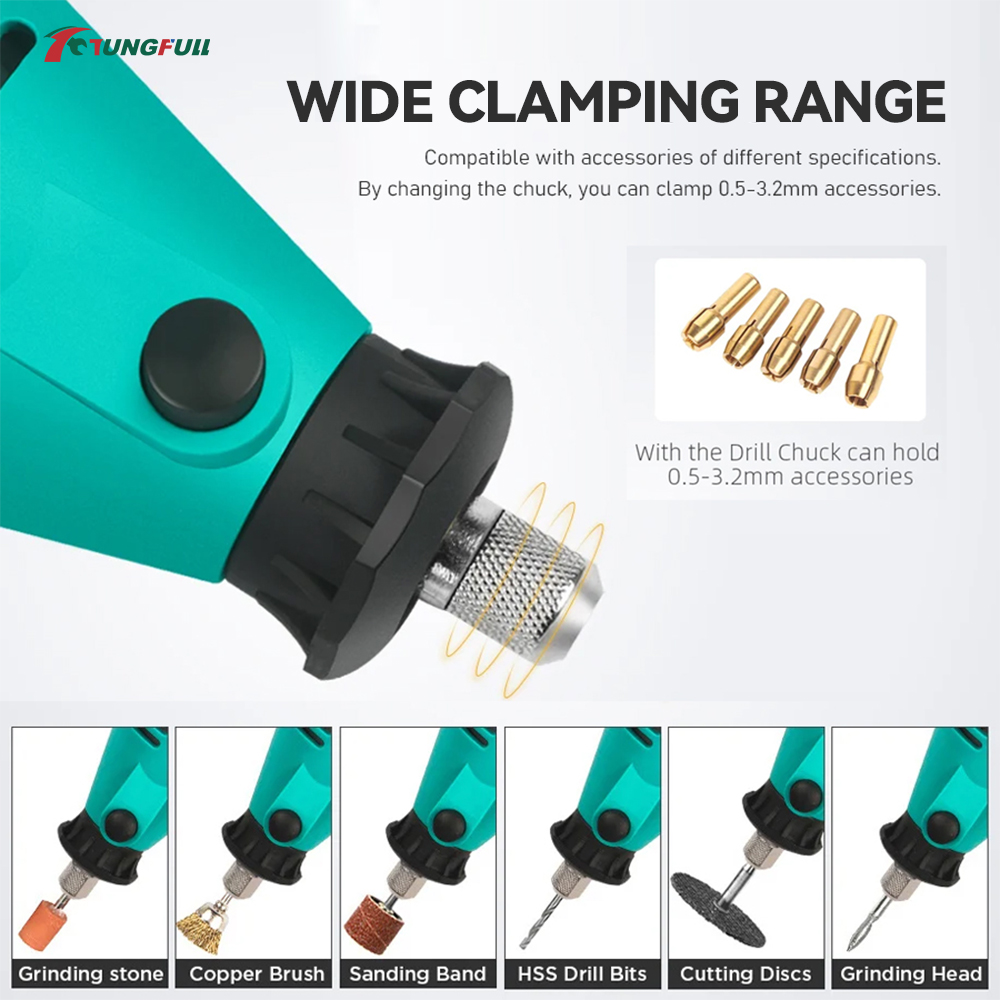 TUNGFULL Mini Elektrische Slij - Woodworking Man recensie en prijs