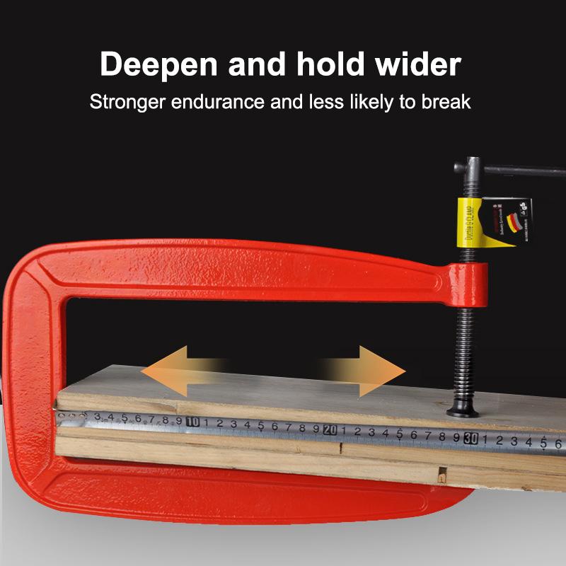 G-klem Diep bereikbare C-klem  - Woodworking Clamp recensie en prijs