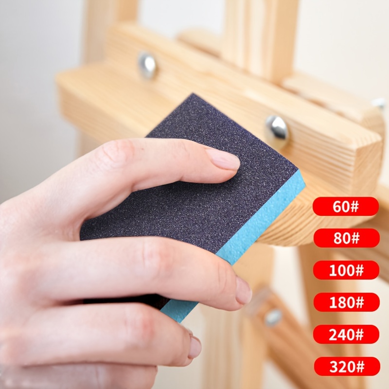 6 schuursponzen, wasbare en he - Woodworking Veneer recensie en prijs