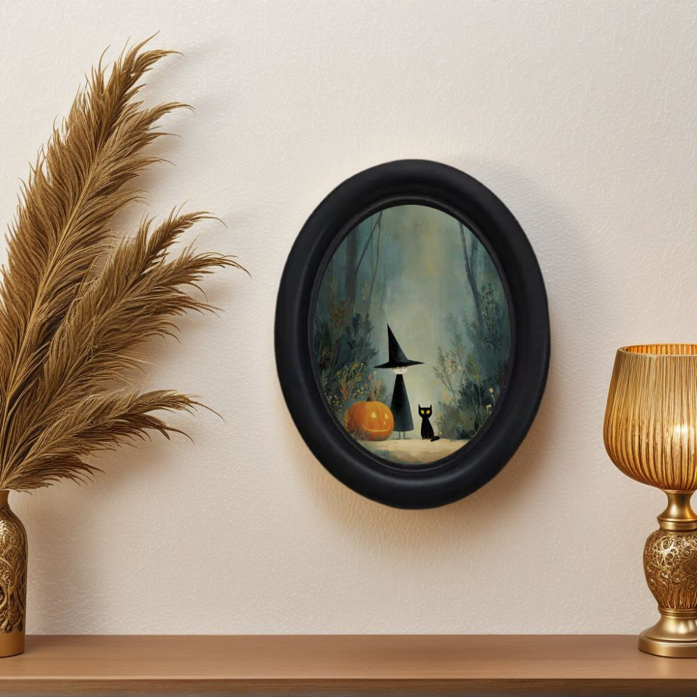 Een 3D Vintage Halloween-heks  - Woodworking Veneer recensie en prijs