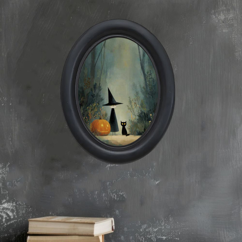 Een 3D Vintage Halloween-heks  - Woodworking Veneer recensie en prijs