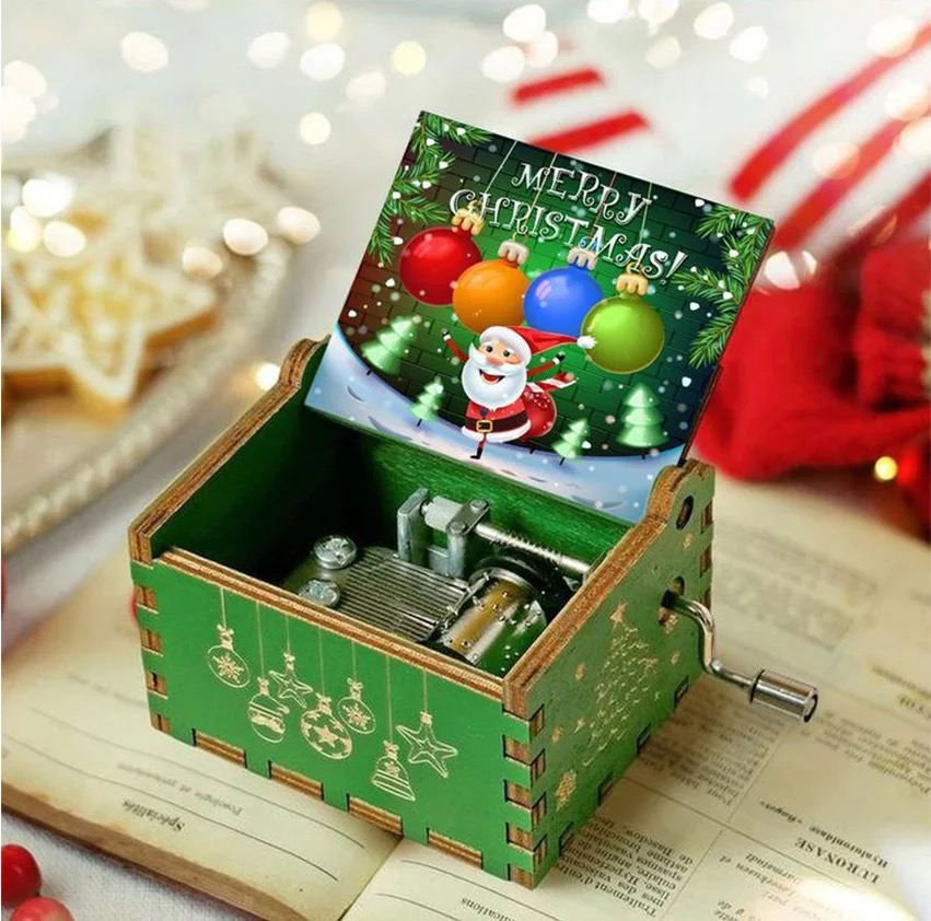 Houten Hand Crank Muziekdoos V - Woodworking Tv recensie en prijs