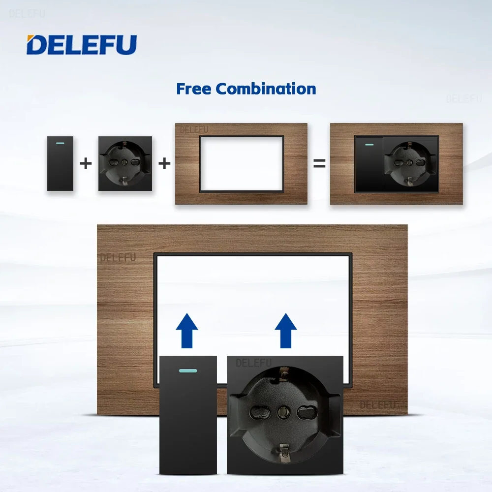 DELEFU Aluminium Hout Zwart It - Woodworking Tv recensie en prijs