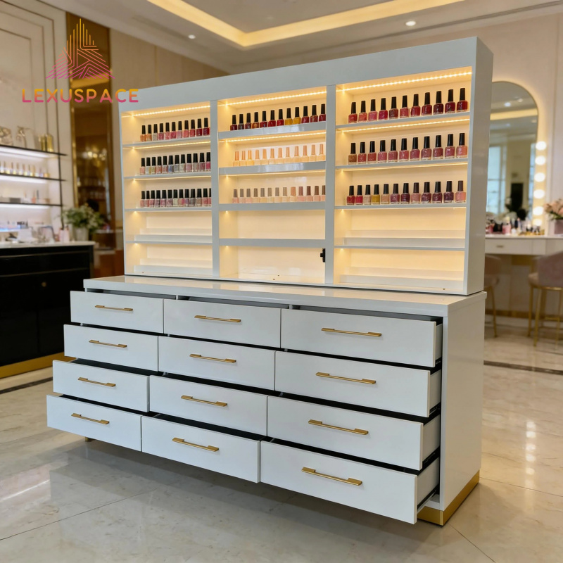 Houten displayrek voor kapsalo - Woodworking Veneer recensie en prijs