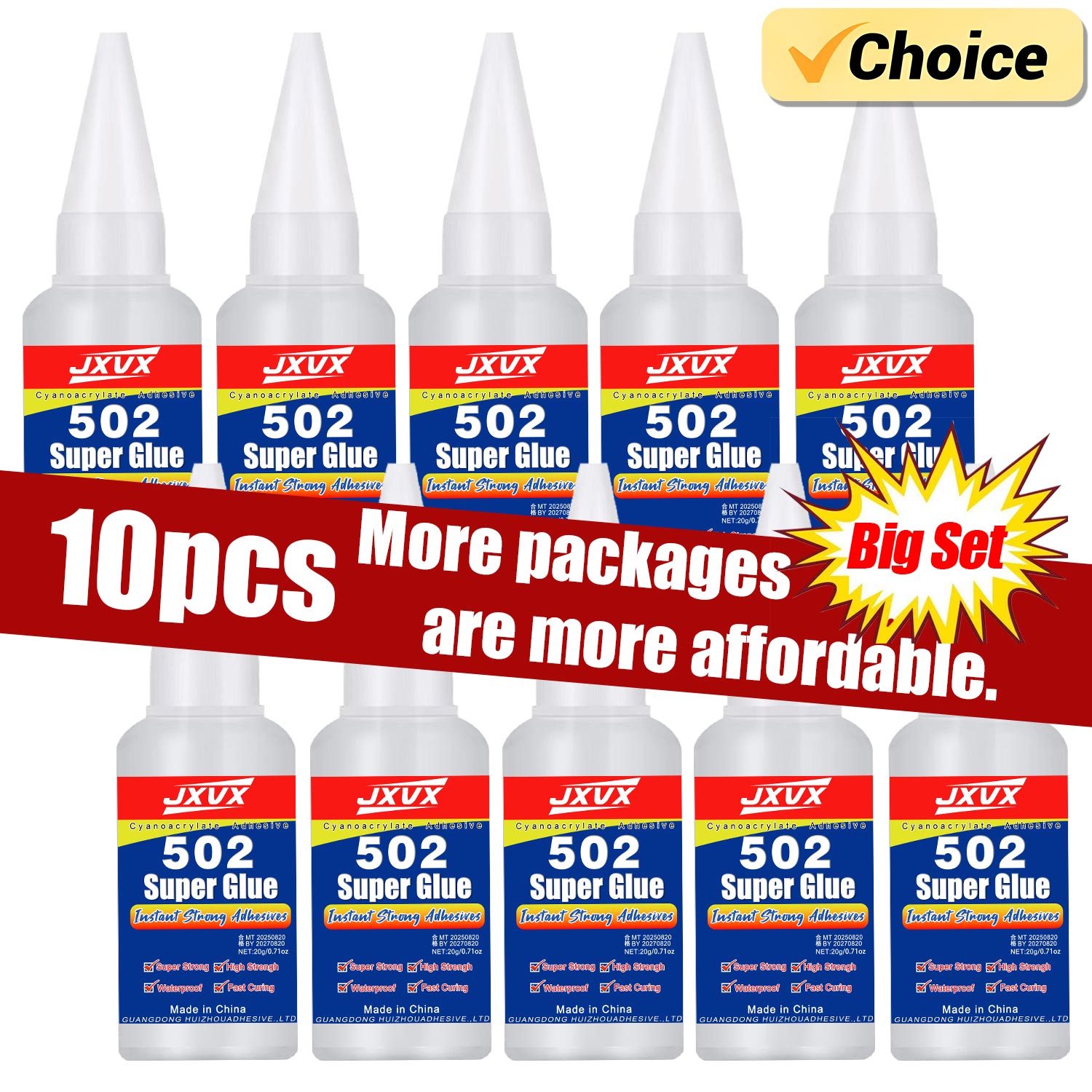 5-10 Stuks 502 Super Lijm Inst - Woodworking Quick Glue recensie en prijs