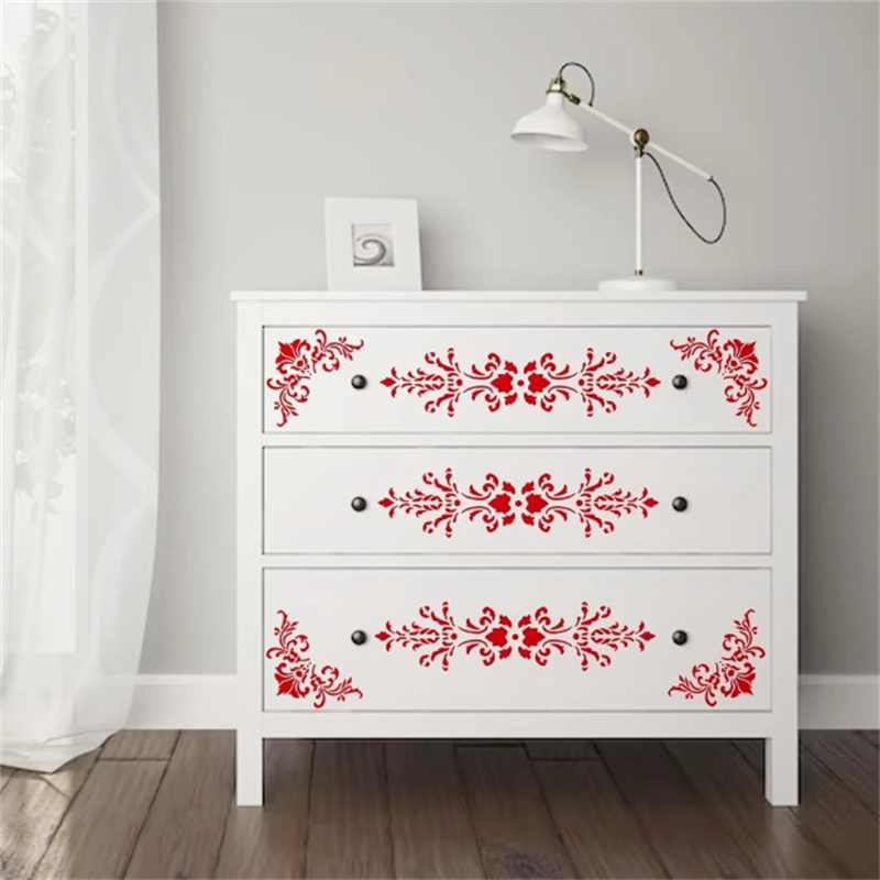 6 stuks bloemen hoekstencils v - Woodworking Veneer recensie en prijs