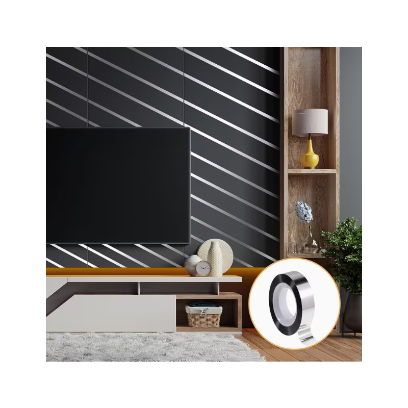 Metallic zilveren spiegeltape  - Woodworking Tv recensie en prijs