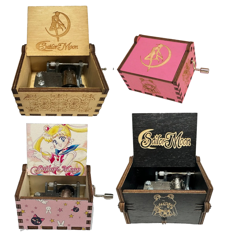 Sailor Mooned Thema Muziekdoos - Wood Woodworking recensie en prijs