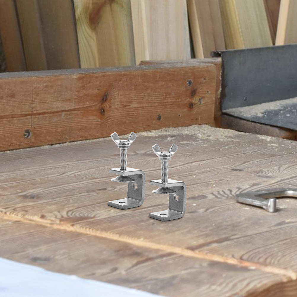 4 stuks zware mini roestvrijst - Woodworking Clamp recensie en prijs